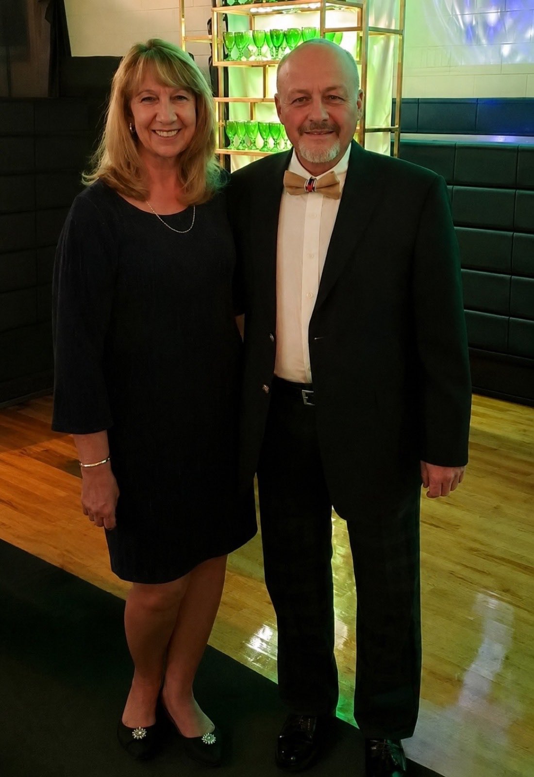 Larry and Susie Hoover at a community event
